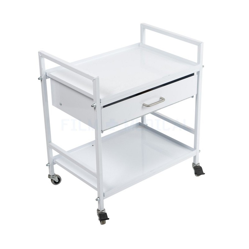 Small White Trolley With Draw